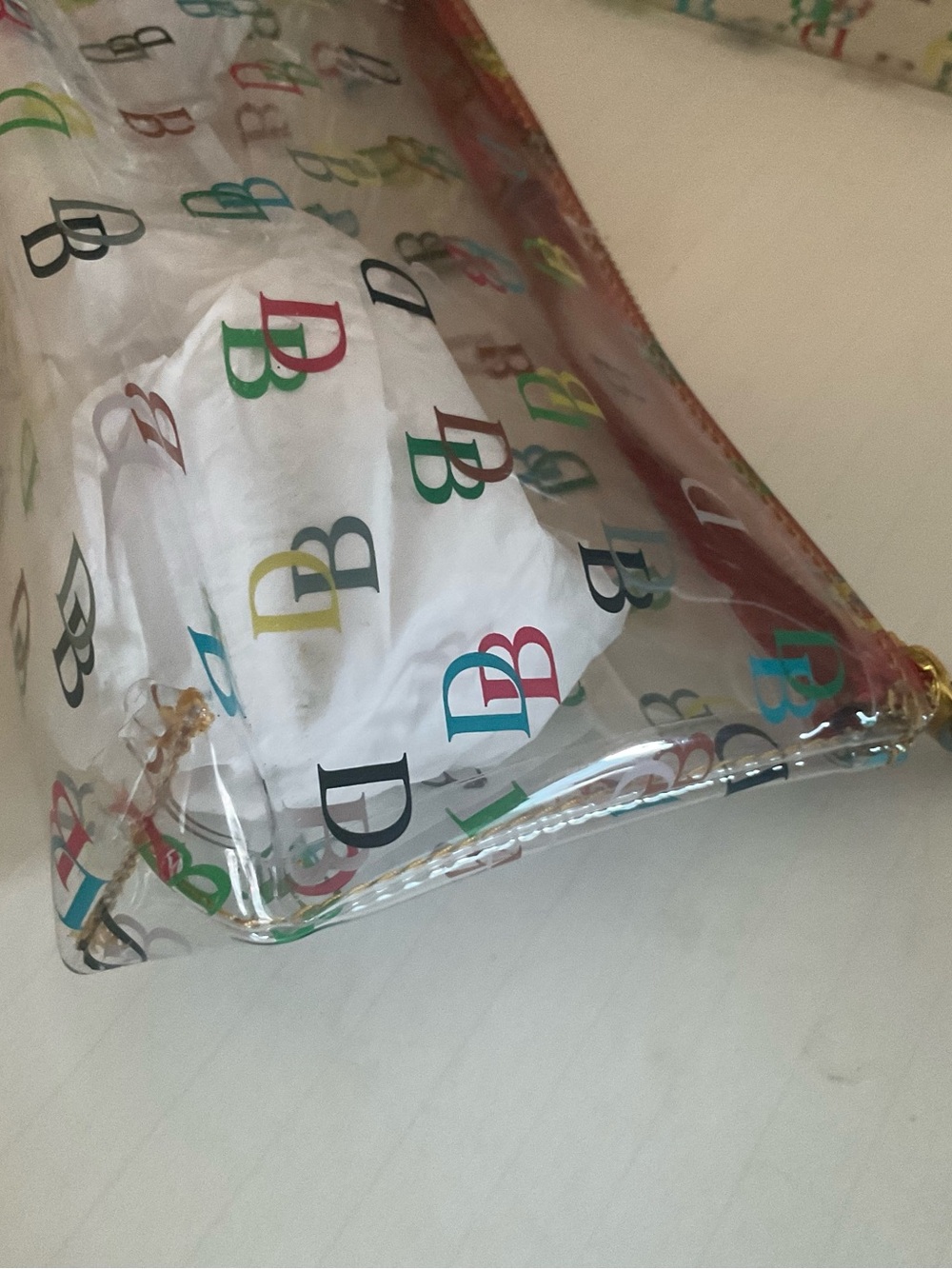 Dooney & Bourke Clear Multicolor Logo mini Tote - Picture 4 of 10